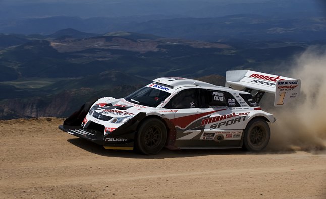 autoguide week in reverse pikes peak hill climb delayed toyota and bmw announce