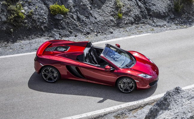 McLaren MP4-12C Spider Revealed With Retractable Hard Top