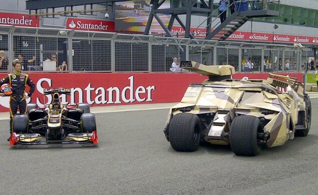 Lotus Teams up With Batman at British Grand Prix