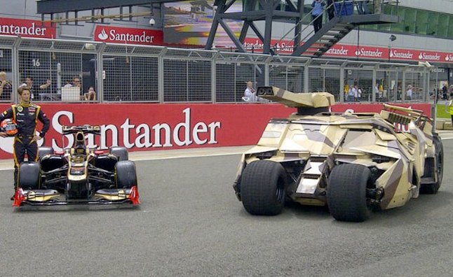 Batman F1 Racer Lotus Teams up With Batman at British Grand Prix | AutoGuide.com