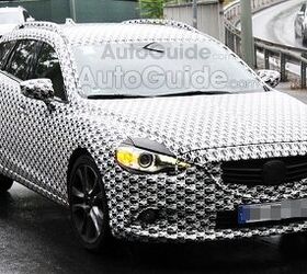 2014 Mazda6 Wagon Caught Testing in First Spy Photos