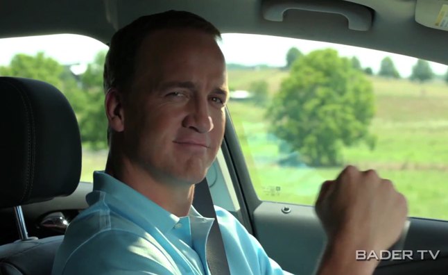 Peyton Manning Stars in New Buick Commercial
