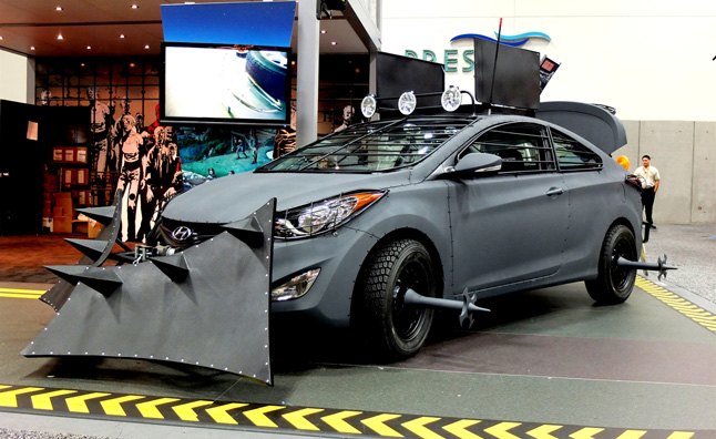 Hyundai Elantra Coupe is a Zombie Killing Machine
