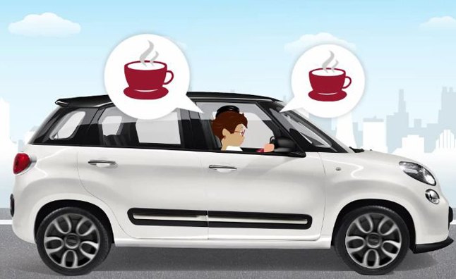 Fiat 500L Makes Espresso to Go… While You Drive