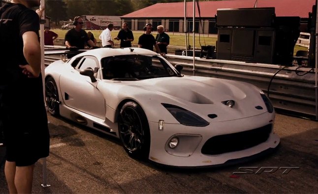SRT Viper GTS-R Race Debut Set for Mid-Ohio – Video