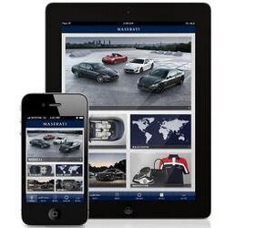 Maserati Passion App is Mobile Configurator, Noise Maker