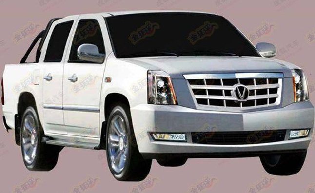 Cadillac Escalade EXT Ripoff From China is Hilarious