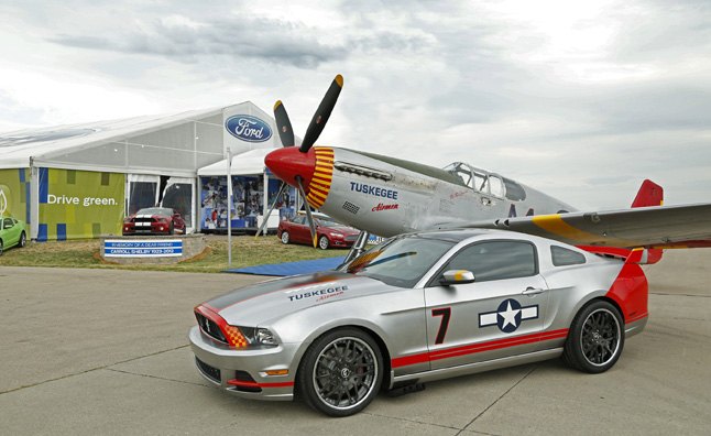 ford mustang gt red tails edition inspired by wwii fighter planes