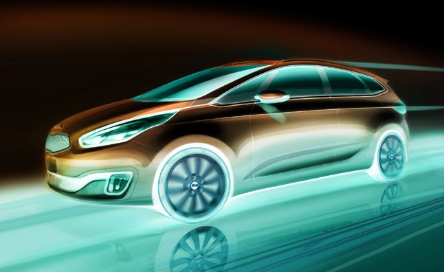 New Kia Rondo MPV Teased Ahead of Paris Motor Show Reveal | AutoGuide.com