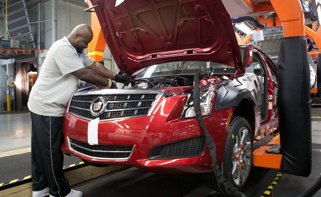 Cadillac ATS Begins Rolling Off Production Line
