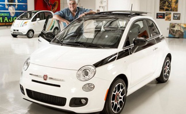 Jay Leno Auctioning His Fiat 500 for Charity