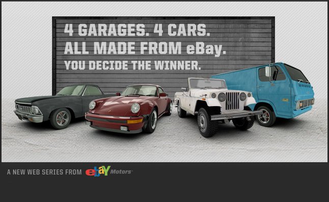 Four Tuner Shops to Compete in EBay BUILT Web Series