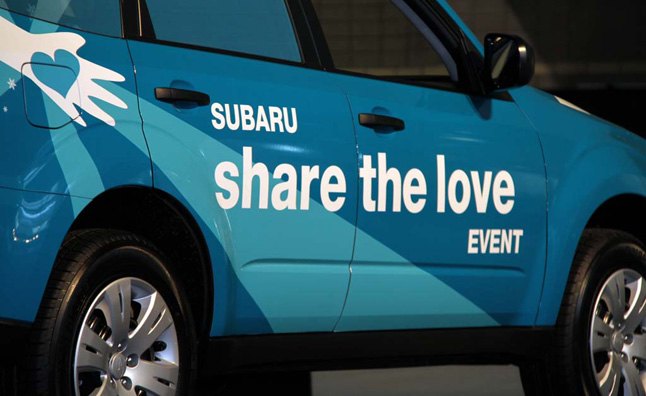 help subaru select two charities for its share the love event