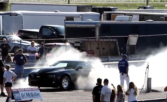 Chevrolet COPO Camaro Runs 8.88 Second Quarter Mile – Video