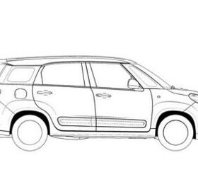 Fiat 500XL Patent Drawings Leaked