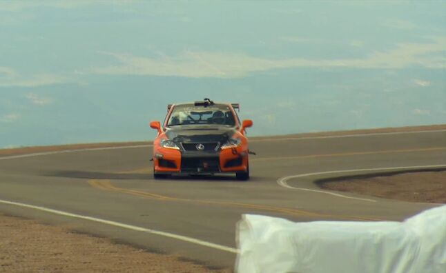 Lexus Shows Off IS-F Pikes Peak Vehicle