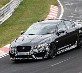Jaguar XFR-S Spotted Testing at the Nrburgring