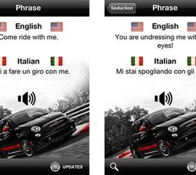 fiat italian translator app has sexy abarth phrases