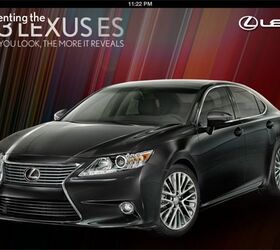 2013 Lexus ES Gets an IPad App