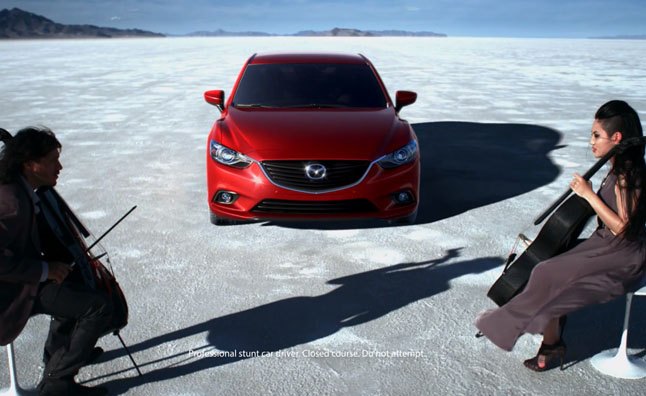 Mazda6 Drives on Salt Flats in New Commercial