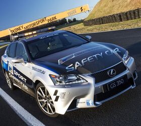 Lexus GS 350 F-Sport Safety Car Debuts in Sydney