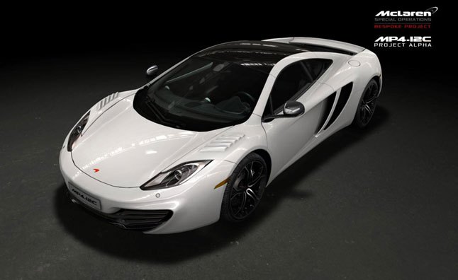 McLaren MP4-12C 'Project Alpha'  Edition Heading to Chicago Dealership