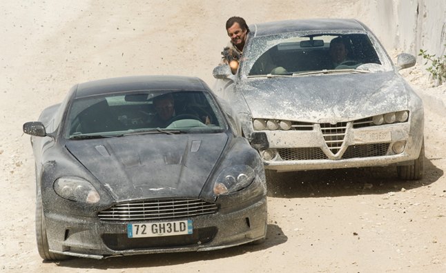 Aston Martin DBS From Bond Quantum of Solace Film Heading to Auction