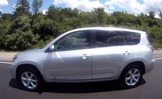 Toyota RAV4 EV Interior Tech Detailed – Video