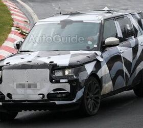 2013 Range Rover Extended Wheelbase Spied