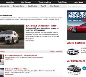 Most Read Car Reviews of the Week: September 8-16, 2012