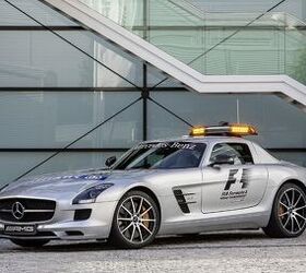 Mercedes SLS AMG GT F1 Safety Cars Gets Upgrades