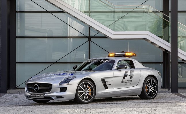Mercedes SLS AMG GT F1 Safety Cars Gets Upgrades