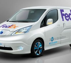 Nissan Unveils e-NV200 Panel Van Bound for FedEx