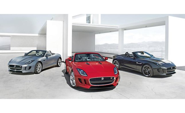 jaguar f type roars in video puts clothes back on