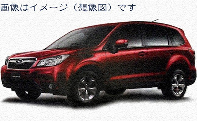 2014 Subaru Forester Leaked in Brochure