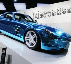 Blue Chrome SLS Electric Drive is Actually Green