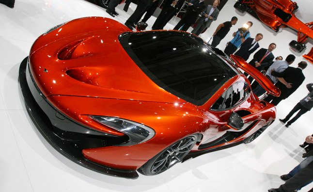 McLaren P1 Video, First Look: 2012 Paris Motor Show