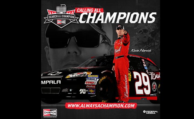 Champion Offers $125,000 in Racing Sponsorships