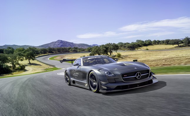 mercedes sls amg gt3 45th anniversary announced