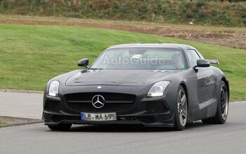 Mercedes SLS AMG Black Series Gets Big Wing