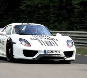 Porsche 918 Spyder Drives Around the Nrburgring – Video