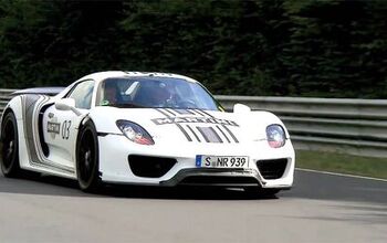 Porsche 918 Spyder Drives Around the Nrburgring – Video