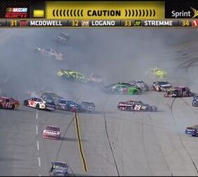 Nascar 25 Car Crash