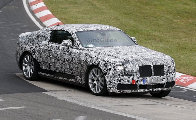 Rolls-Royce Ghost Coupe Spied on Nurburgring