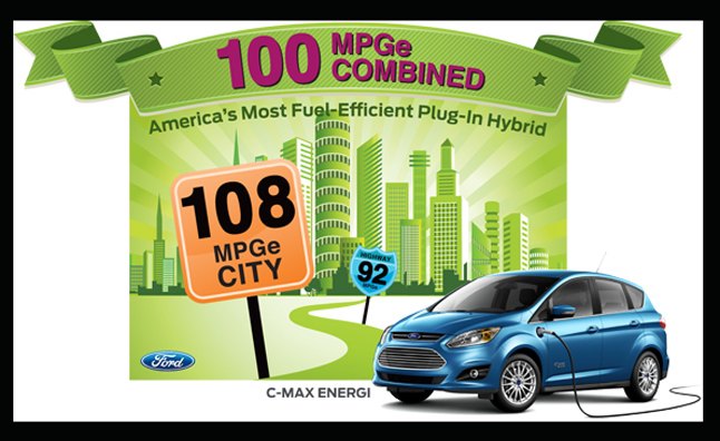 Ford C-Max Energi Rated at 100 MPGe Combined