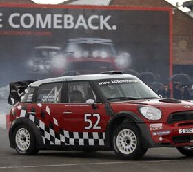 MINI WRC Team Launch, Oxford, 11 April 2011. Driving session with Kris Meeke and Paul Nagle (04/11).