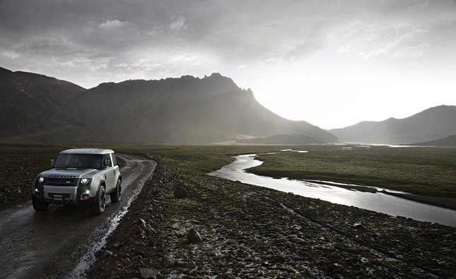 land rover defender will be entry level vehicle