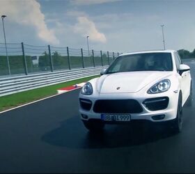 Porsche Cayenne Turbo S Takes to the Track – Video