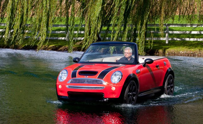 MINI Convertible to Go Motor Boating on Charles River