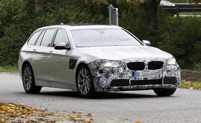 2014 BMW 5 Series Facelift Spied
